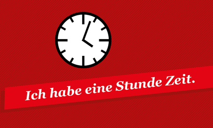 Zeit Einbringen 1 Stunde